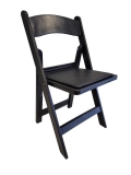 Where to rent RESIN FOLDING - BLACK W PADDED SEAT in Baltimore MD