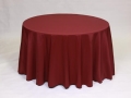 Rental store for BURGUNDY POLYESTER LINEN in Baltimore MD