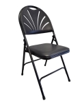 Where to rent BLACK PADDED FANBACK CHAIR in Baltimore MD